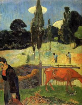 Paul Gauguin : The Red Cow